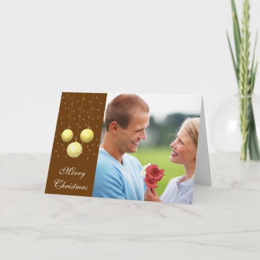 Merry Kerstversients Feestdagen Kaart (Voorkant)