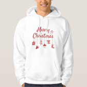 Merry Kerstversients Hoodie (Voorkant)