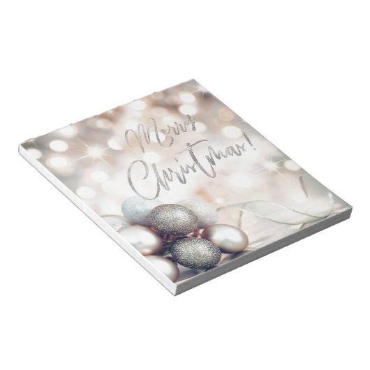 Merry Kerstversients Notitieblok (Schuin)