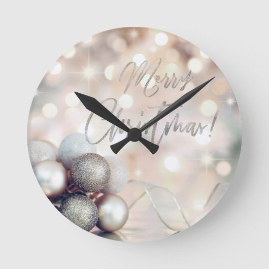 Merry Kerstversients Ronde Klok (Voorkant)