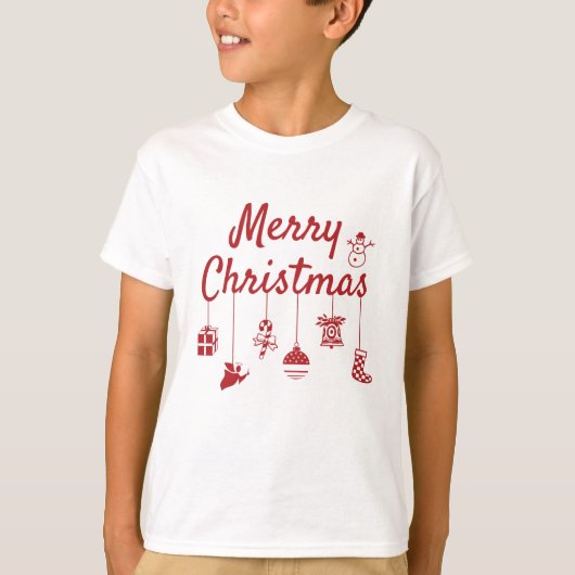 Merry Kerstversients T-shirt (Voorkant)