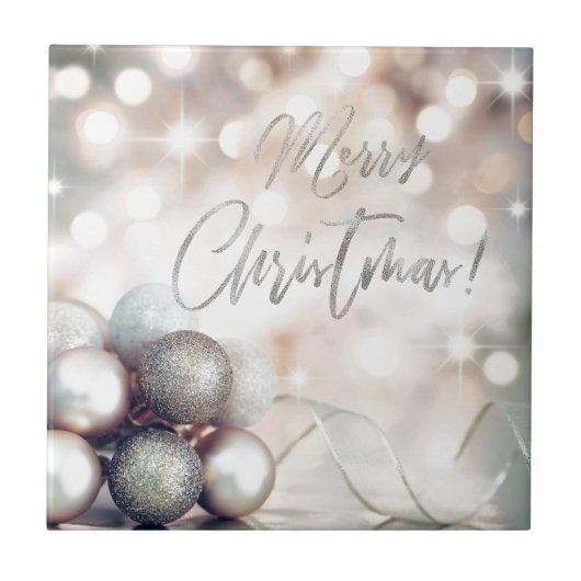 Merry Kerstversients Tegeltje (Voorkant)