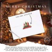 Merry kerstviare Sticker