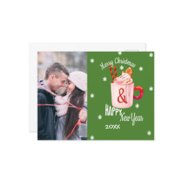 Merry Kerstwarme Coco Couple Foto Briefkaart