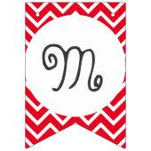 Merry Kerstwhimsical-typografie  Vlaggetjes (Eerste vlag)