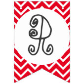 Merry Kerstwhimsical-typografie  Vlaggetjes (Derde vlag)