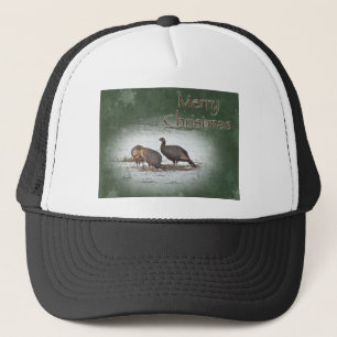 Merry KerstWild Turkey Trucker Pet