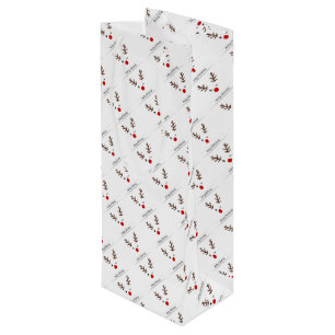 Merry Kerstwinking Rudolph Wijn Cadeautas