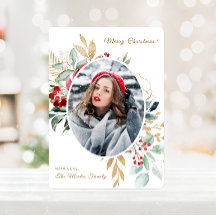 Merry KerstWinter Bouquet Foto