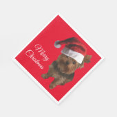 Merry KerstYorki Servet (Hoek)