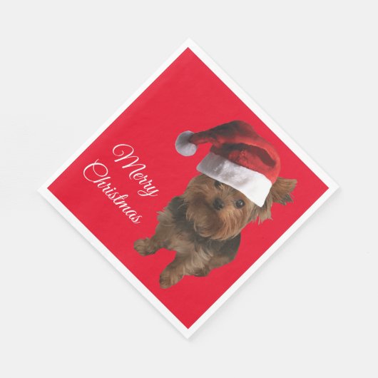 Merry KerstYorki Servet (Hoek)