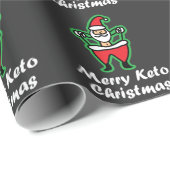 Merry Keto Kerstkerstkerstkerstkerstkerstmis Cadeaupapier (Rol Hoek)