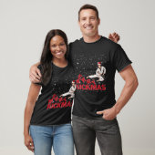Merry Kickmas Karate-kerstcadeautjes T-shirt (Unisex)