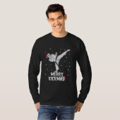 Merry Kickmas Karate Santa Claus Martial Arts T-shirt (Voorkant volledig)