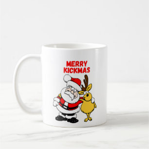 Merry Kickmas Koffiemok