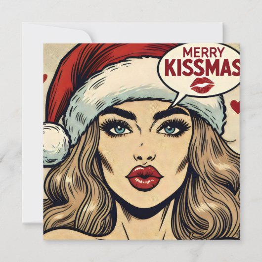 Merry Kismas Retro Stripboek Kerstmis (Voorkant)