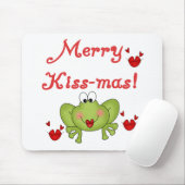 Merry Kiss-Mas Tshirts en Gifts Muismat (Met muis)