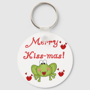 Merry Kiss-Mas Tshirts en Gifts Sleutelhanger