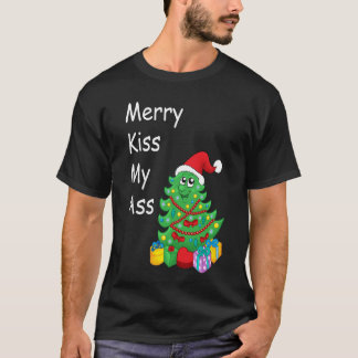 Merry Kiss-My-Ass Foned Scoop T-Shirt