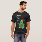 Merry Kiss-My-Ass Foned Scoop T-Shirt (Voorkant volledig)