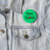 Merry Kissmas Button (In situ)