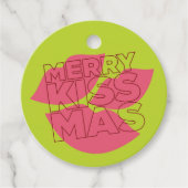 Merry Kissmas Gift Label (Voorkant)