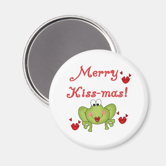 Merry Kissmas Magneet (Voorkant / Achterkant)