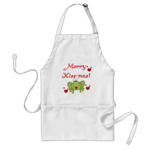 Merry Kissmas Standaard Schort