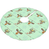 Merry Kissmoose_Happy Gnu Year_Xmas vakantie Kerstboom Rok (Gekanteld)