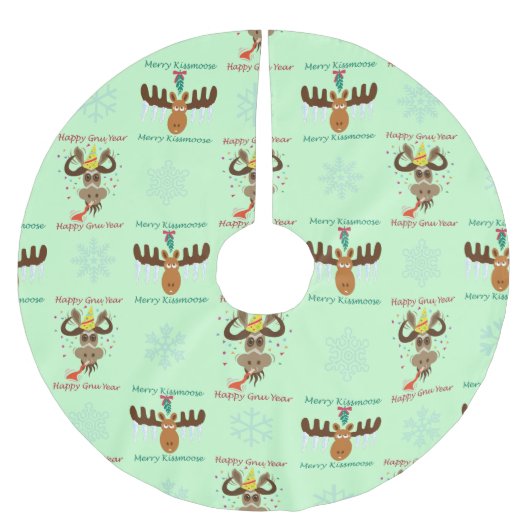 Merry Kissmoose_Happy Gnu Year_Xmas vakantie Kerstboom Rok (Voorkant)
