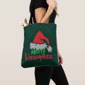 Merry Kissmyass Grappige Kerst Tas (Dichtbij)