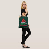 Merry Kissmyass Grappige Kerst Tas (Op model)