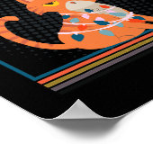 Merry Kissmyass Grumpy Funny kerstkat met Poster (Hoek)