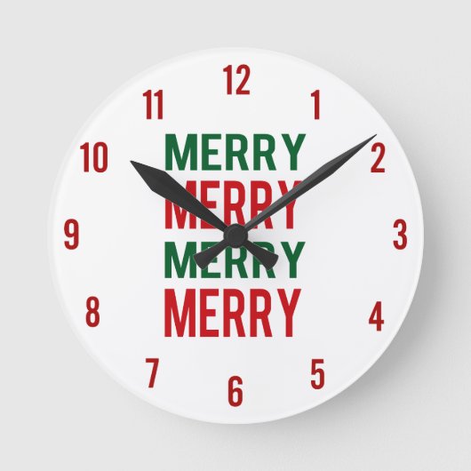 Merry-klok Ronde Klok (Voorkant)