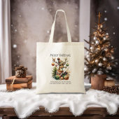 Merry Knittmas Breien Kerstmis Tote Bag