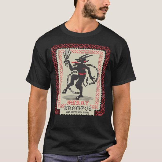 Merry krampus Classic T-Shirt (Voorkant)