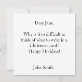 Merry Krampus Funny Irreverent Weird Holiday (Achterkant)