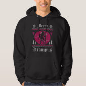 Merry Krampus Kerstmis Horror Ugly Sweater E (Voorkant)