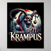 Merry Krampus komt naar horrorstad CHR Poster (Voorkant)