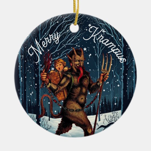 Merry Krampus Ornament (Voorkant)