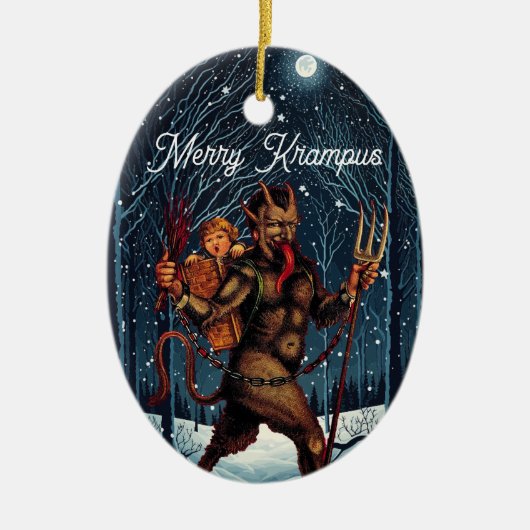 Merry Krampus Ornament (Voorkant)