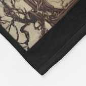 Merry Krampus Pajama Funny Christmas Horror Ugly S Fleece Deken (Hoek)