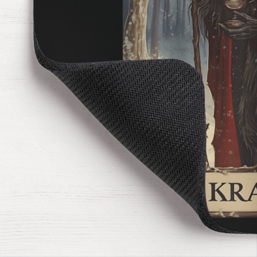 Merry Krampus Pajama Funny Christmas Horror Ugly S Muismat (Hoek)