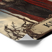 Merry Krampus Pajama Funny Christmas Horror Ugly S Poster (Hoek)