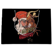 Merry Krampus Scary Santa Horror Kerstmis Groot Cadeauzakje (Voorkant)