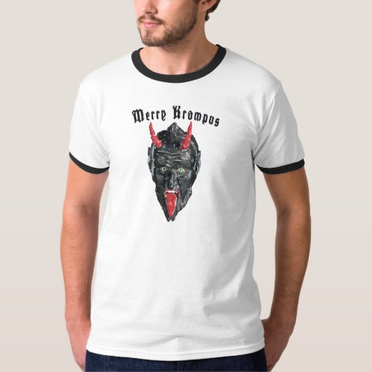 Merry Krampus T-shirt (Voorkant)