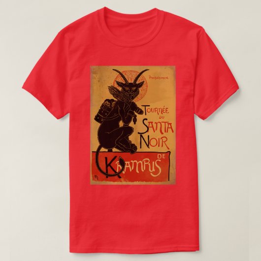 Merry Krampus T-shirt (Design voorkant)