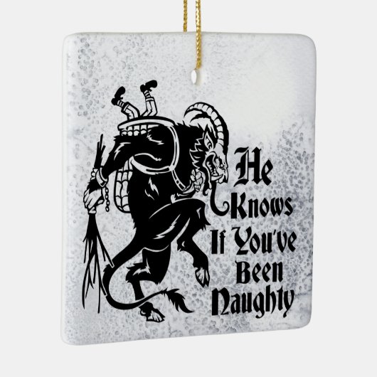 Merry Krampus Tree Ornament (Rechts)