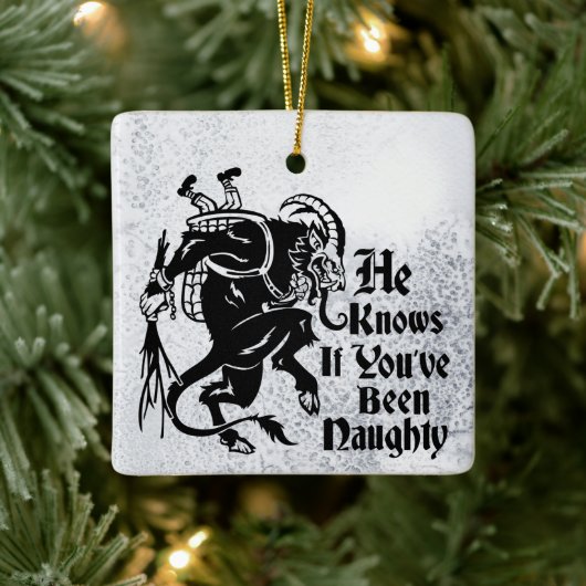 Merry Krampus Tree Ornament (Boom)