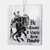 Merry Krampus Tree Ornament (Links)